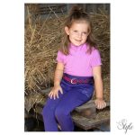 HARRYS HORSE Diva Violet Full Grip lovaglóleggings