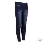 HARRYS HORSE Denim Diva Violet Full Grip lovaglóleggings