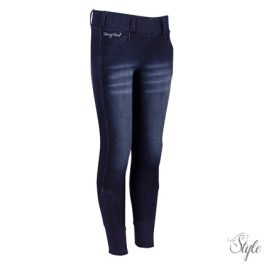 HARRYS HORSE Denim Diva Violet Full Grip lovaglóleggings