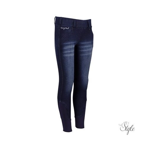 HARRYS HORSE Denim Diva Violet Full Grip lovaglóleggings