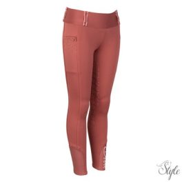 HARRYS HORSE Lovaglóleggings – Diva Mauvewood Full Grip