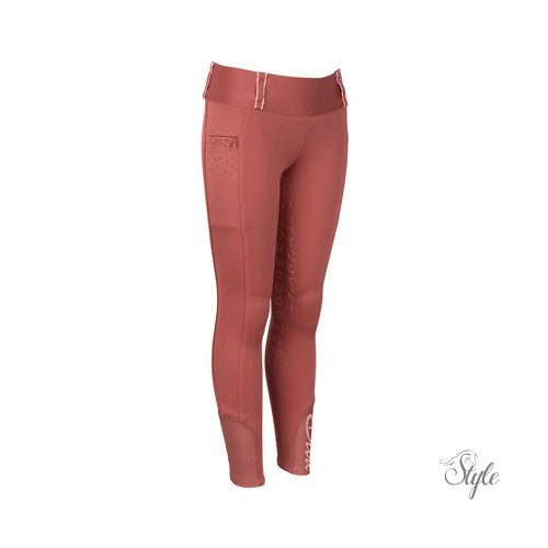 HARRYS HORSE Lovaglóleggings – Diva Mauvewood Full Grip