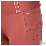 HARRYS HORSE Lovaglóleggings – Diva Mauvewood Full Grip