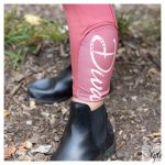 HARRYS HORSE Lovaglóleggings – Diva Mauvewood Full Grip
