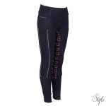 HARRYS HORSE Lovaglóleggings – Diva Mauvewood Denim Full Grip