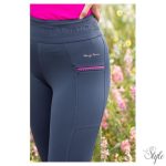 HARRYS HORSE Equitights Just Ride NightSky Full Grip lovaglóleggings