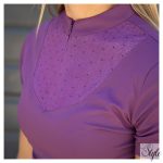 HARRYS HORSE Felső – Denici Cavalli Purple Passion Mesh