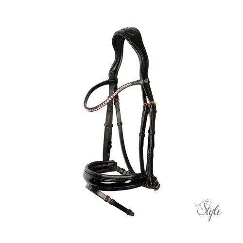 HARRYS HORSE Rosegold Lacque II kantár