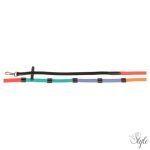 HARRYS HORSE Kiképzőszár – Színes webszár bőr megállítókkal