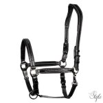 HARRYS HORSE bőr kötőfék, párnázott, Supreme