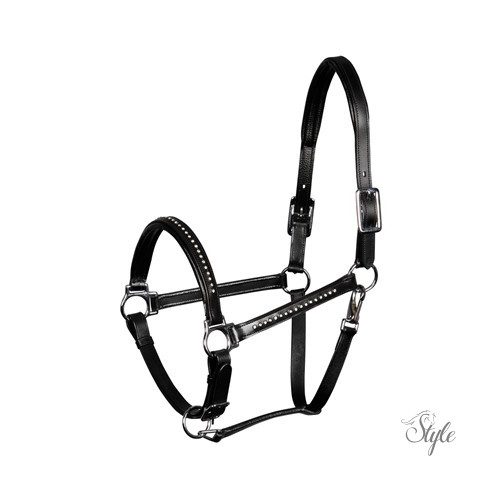 HARRYS HORSE bőr kötőfék – Finesse Crystal