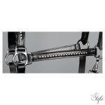 HARRYS HORSE bőr kötőfék – Finesse Crystal