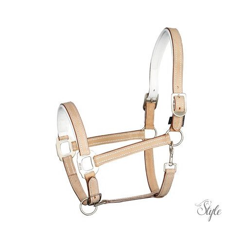 HARRYS HORSE bőr kötőfék – Cremello