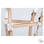 HARRYS HORSE bőr kötőfék – Cremello
