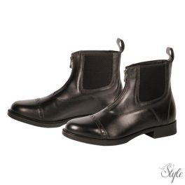 HARRYS HORSE Hickstead cipzáras bőr Jodhpur csizma