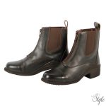 HARRYS HORSE Zipper bőr Jodhpur csizma