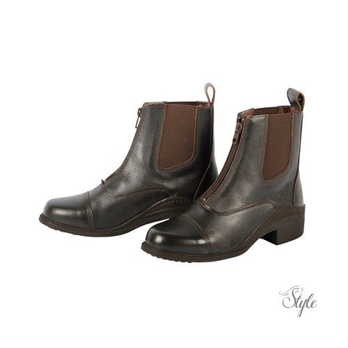 HARRYS HORSE Zipper bőr Jodhpur csizma