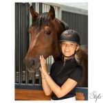 HARRYS HORSE Pro F1 Mat Sparkle lovaglósisak