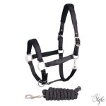 HARRYS HORSE Kötőfék és vezetőszár – SATIN