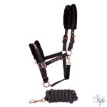 HARRYS HORSE Kötőfék és vezetőszár – LOVE