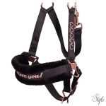 HARRYS HORSE Kötőfék és vezetőszár – LOVE