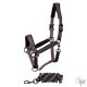 HARRYS HORSE Denici Cavalli Shadow Satin kötőfék és vezetőszár szett
