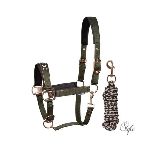 HARRYS HORSE Kötőfék szett vezetőszárral – Just Ride Summer Chique