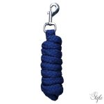 HARRYS HORSE Puha vezetőszár, ezüst karabinerrel – 1,8 m