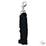 HARRYS HORSE Puha vezetőszár, ezüst karabinerrel – 1,8 m