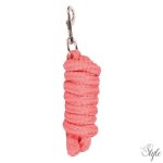 HARRYS HORSE Puha vezetőszár, ezüst karabinerrel – 1,8 m