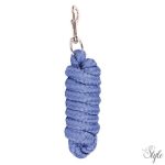 HARRYS HORSE Puha vezetőszár, ezüst karabinerrel – 1,8 m