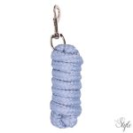 HARRYS HORSE Puha vezetőszár, ezüst karabinerrel – 1,8 m