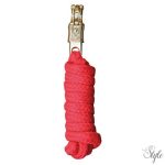 HARRYS HORSE Vezetőszár pánik karabinerrel, arany színű – 2 m