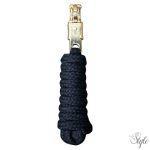 HARRYS HORSE Vezetőszár pánik karabinerrel, arany színű – 2 m