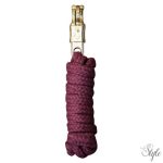 HARRYS HORSE Vezetőszár pánik karabinerrel, arany színű – 2 m