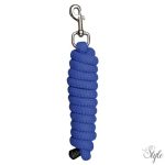 HARRYS HORSE Vezetőszár Mounty ezüst karabinerrel – 2 m