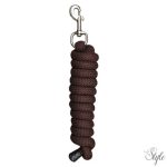 HARRYS HORSE Vezetőszár Mounty ezüst karabinerrel – 2 m