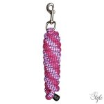 HARRYS HORSE Vezetőszár Mounty ezüst karabinerrel – 2 m