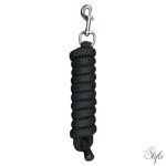 HARRYS HORSE Vezetőszár Mounty ezüst karabinerrel – 2 m