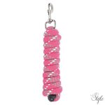 HARRYS HORSE Vezetőszár Mounty ezüst karabinerrel – 2 m