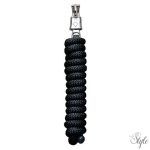 HARRYS HORSE Vezetőszár Denz, pánikkarabinerral, ezüst színű – 2,5 m