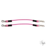 HARRYS HORSE Rugalmas utánfutó vezetőszár szett, pánikkarabinerrel, színes