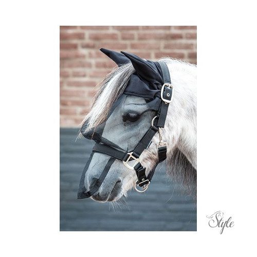 HARRYS HORSE Kötőfék légymaszk fül- és orrvédelemmel