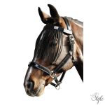 HARRYS HORSE Homlokszíj sallanggal – fekete
