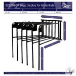 HARRYS HORSE Lótakaró tartó – 6 ágú, Heavy Duty kivitel