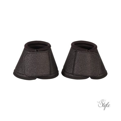 HARRYS HORSE pataharang Galaxy Black – Csillogó fekete neoprén pataharang