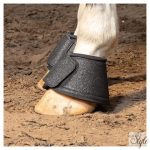 HARRYS HORSE pataharang Galaxy Black – Csillogó fekete neoprén pataharang