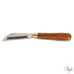 HARRYS HORSE Ritkító kés, rozsdamentes acél, fa nyéllel