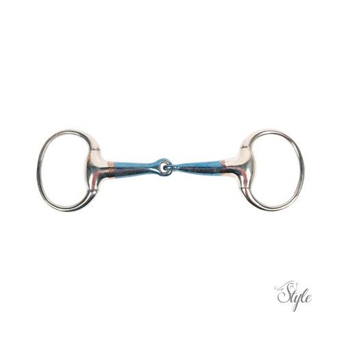  Harrys Horse egyszertört oliv Sweet Iron zabla - 23mm