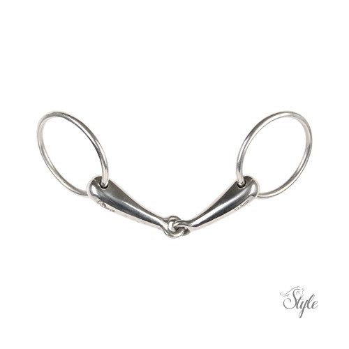 Harrys Horse csikózabla laza karikákkal - 16 mm